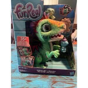 Furreal Friends Munchin Rex Electronic Interactive Plush NIB Damaged Box